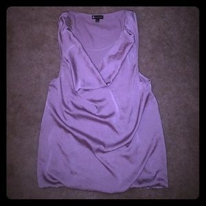 Valerie Bertinelli light purple tank top